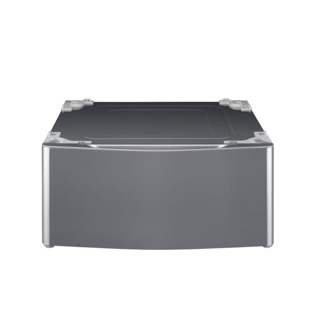 LG WDP5V 29 in. Laundry Pedestal with Storage Drawer in Graphite Steel